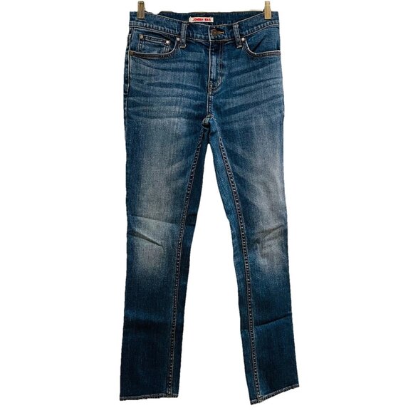 Johnny Was Denim - JOHNNY WAS Medium Wash Straight Leg Midrise Rise Blue Jeans Sz 25